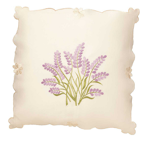 Lavender sprig cushion cover