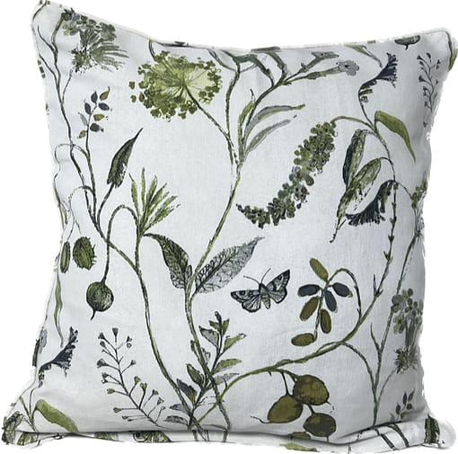 Floral natural cushion covers