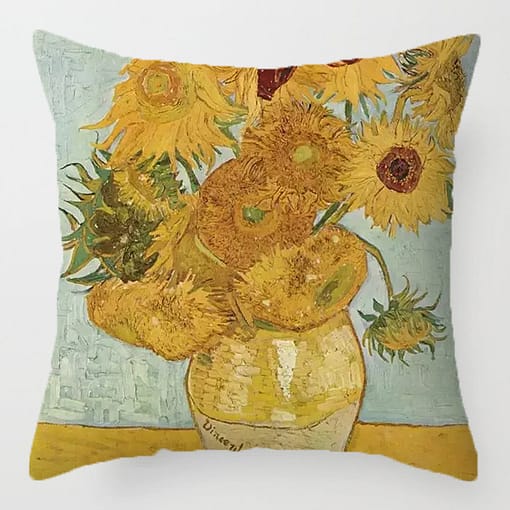 Floral artistic cushion covers