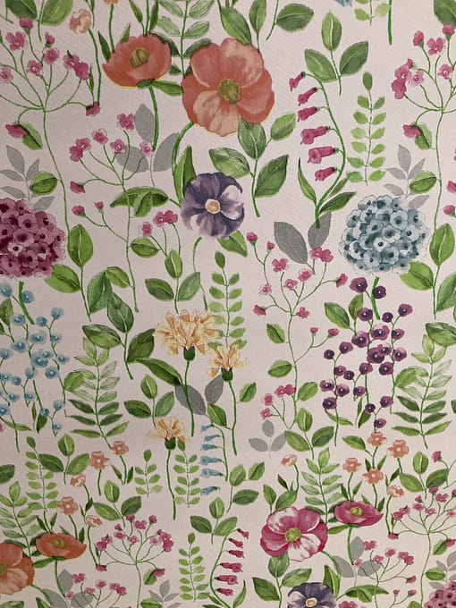 Spring Meadow vinyl Tablecloth