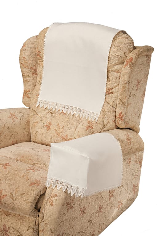 Comet white chair covers